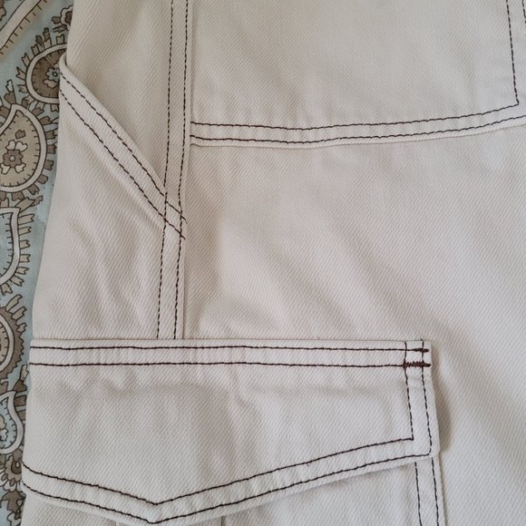 BDG Tan Cargo Flared Pants - Waist 30 - Length 30 - Picture 3 of 8